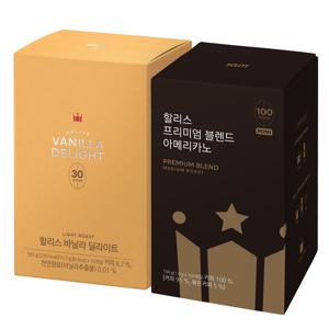 바닐라 딜라이트 30T + 프리미엄 블렌드 아메리카노 미니 100T