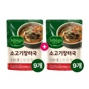 비비고 소고기장터국 500g x18개