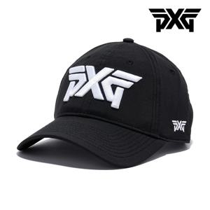 PXG 여성 경량 언스트럭쳐드 로우 크라운 벨크로 골프 캡모자 블랙