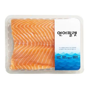 [밀페가스포장] 노르웨이 슈페리얼 생연어(필렛) 500g ~3개(1.5kg)｜발송당일제조 HACCP MAP