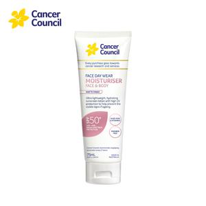 캔서카운슬 페이스데이웨어 모이스쳐라이져 SPF 50+ 75ml 호주 선크림