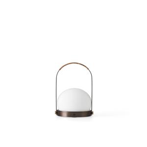 CARRIE TABLE LAMP, PORTABLE BRONZED BRASS LEATHER 캐리 테이블램프 포터블 브론즈 레더