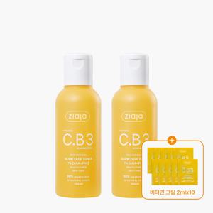 [1+1] 비타민 C.B3 글로우 토너 120ml + 비타민 크림 20ml