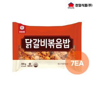 천일식품 닭갈비볶음밥 300g x 7봉