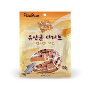 펫츠루트 셰프요리 유산균 디저트 연어&치즈 400g