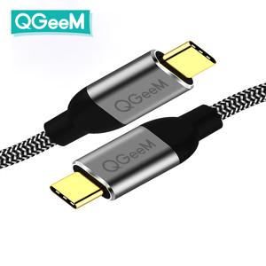 QGeeM 큐짐 USB C 타입 고속충전 데이터전송 케이블 1.2M USB3.1 gen1 PD 60W 5Gbps 4K60Hz영상