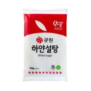 큐원 하얀설탕 3kg