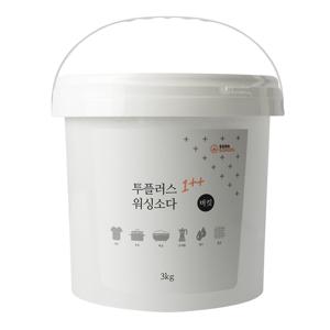 투플러스 워싱소다 대용량 3kg 버킷