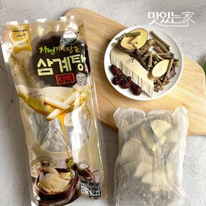 맛있는家 자연그대로 삼계탕 육수 재료 [티백] 300g 100g x3팩