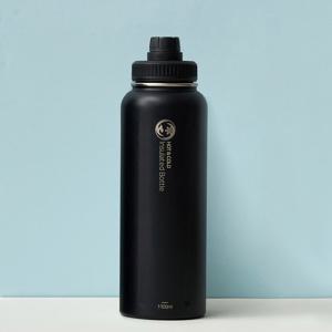 트래블 보온보냉 스텐 보틀 텀블러 1100ml 블랙 1P