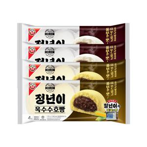 정년이 기린 호빵 팥 (4입)x2개+옥수수 (4입)x2개