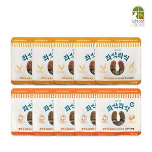 체험팩   독 콰삭콰삭 치킨&오트 5팩 + 호박&코코넛 5팩 12g (10팩)