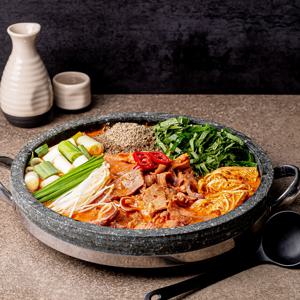 [순수본가]옛진양식당 돼지모듬전골 1.4kg