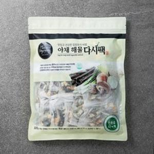 해통령 야채 해물 다시팩, 320g, 1개