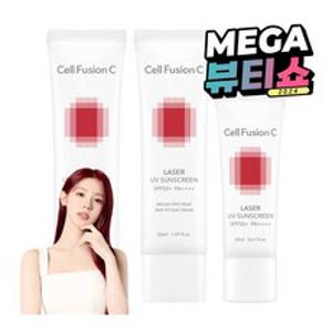 셀퓨전씨 레이저 유브이 썬스크린 50ml x 2p + 20ml 세트 SPF50+ PA++++, 1세트