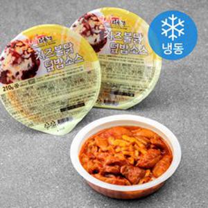 한끼의품격 치즈 불닭 덮밥 소스 (냉동), 210g, 3팩