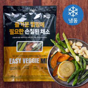 그린피아 즐거운 캠핑에 필요한 손질된 채소 (냉동), 500g, 1개