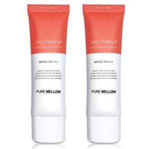 퓨어멜로우 데일리 톤업 촉촉 선크림 SPF50+ PA++++, 50ml, 2개