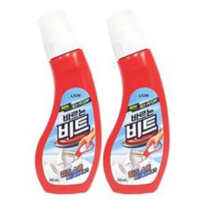 때가 쏙~ 바르는 비트 소매 셔츠 옷깃 패딩 얼룩 제거제, 220ml, 2개