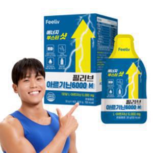 콜마생활건강 필리브 에너지 부스터샷 아르기닌 초고함량 6000mg, 14회분, 1박스