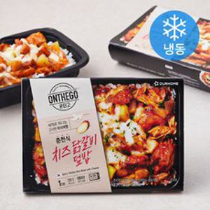 아워홈 온더고 춘천식 치즈닭갈비 덮밥 (냉동), 290g, 3개