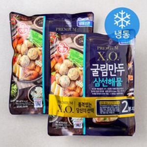 오뚜기 Premium X.O. 굴림만두 삼선해물 (냉동), 350g, 2개