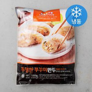 한만두 투명한 쭈꾸미 만두 (냉동), 1kg, 1개