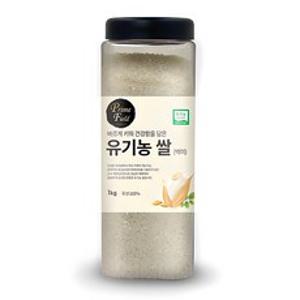 Prime Field 유기농 쌀 백미, 1kg, 1개