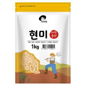 엉클탁 국산 현미, 1kg, 1개