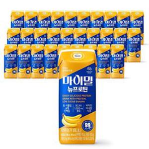 마이밀 뉴프로틴 로우슈거 바나나 드링크믹스 RTD, 190ml, 30개