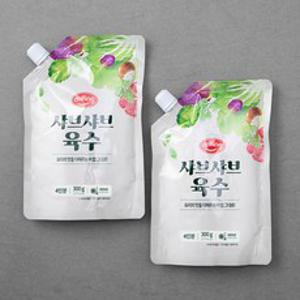 델링 샤브샤브육수, 300g, 2개