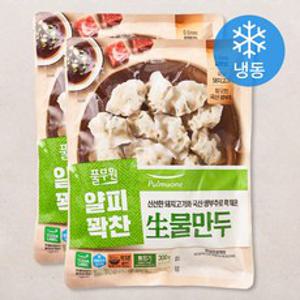 풀무원 생물만두 (냉동), 300g, 2개