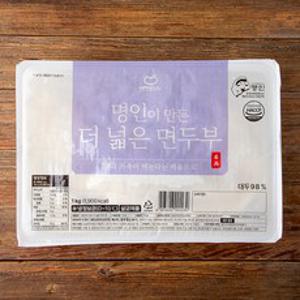 한둘 명인이 만든 더 넓은 면두부, 1kg, 1개