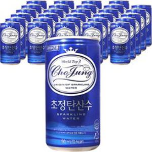 초정탄산수, 190ml, 30개