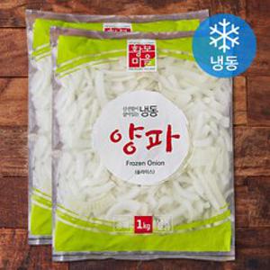 황보마을 양파 슬라이스 (냉동), 2개, 1kg