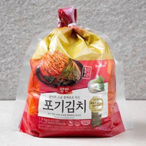 양반 산지의 고급 원재료로 만든 포기김치, 1.9kg, 1개