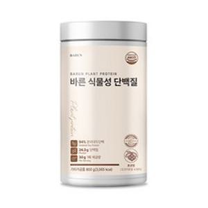 바른 식물성 단백질 보충제 프로틴 쉐이크 1통 800g, 1개