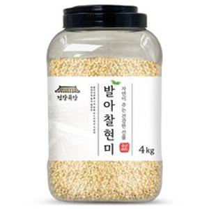 건강곡간 발아찰현미, 4kg, 1개