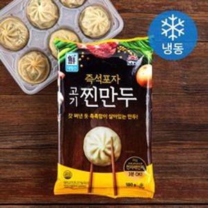 사조 즉석 포자 찐만두 (냉동), 180g, 1개