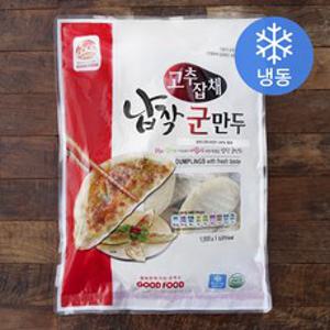 굿푸드 고추잡채 납작 군만두 (냉동), 1.5kg, 1개