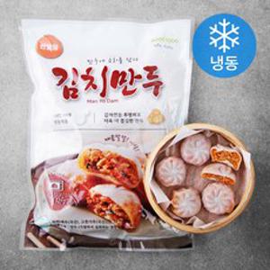 굿푸드 만요담 김치만두 (냉동), 1200g, 1개