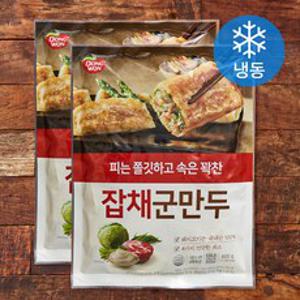 동원 잡채 군만두 (냉동), 600g, 2개