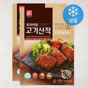 한성기업 프리미엄 고기산적 (냉동), 400g, 2개