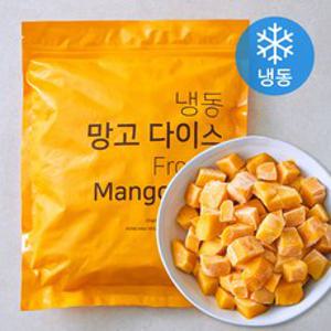 베트남산 망고 다이스 (냉동), 1개, 1kg