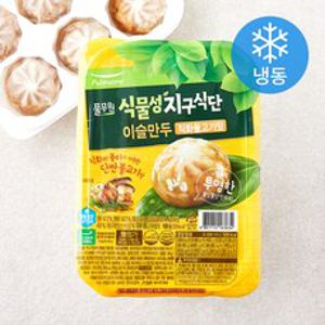 풀무원 식물성 지구식단 이슬만두 직화불고기 (냉동), 180g, 1개