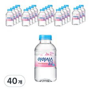 아이시스 8.0 생수, 200ml, 40개