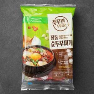 풀무원 정통 순두부찌개 킷 2인분, 602g, 1개