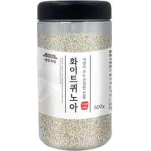 건강곡간 페루산 화이트퀴노아 통, 500g, 1개