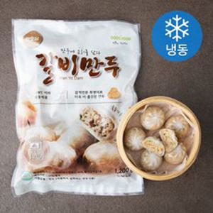 굿푸드 만요담 갈비만두 (냉동), 1200g, 1개