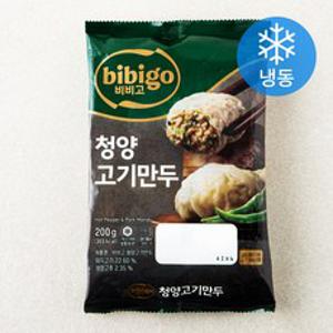 비비고 청양 고기만두 (냉동), 200g, 1개